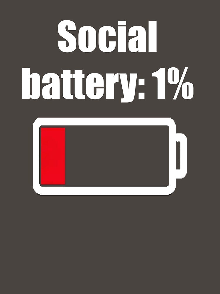 Social battery: 1% by VanillaCream1