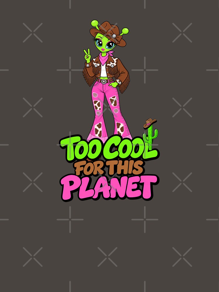 Too Cool for This Planet – Alien Cowgirl by Aimetoi