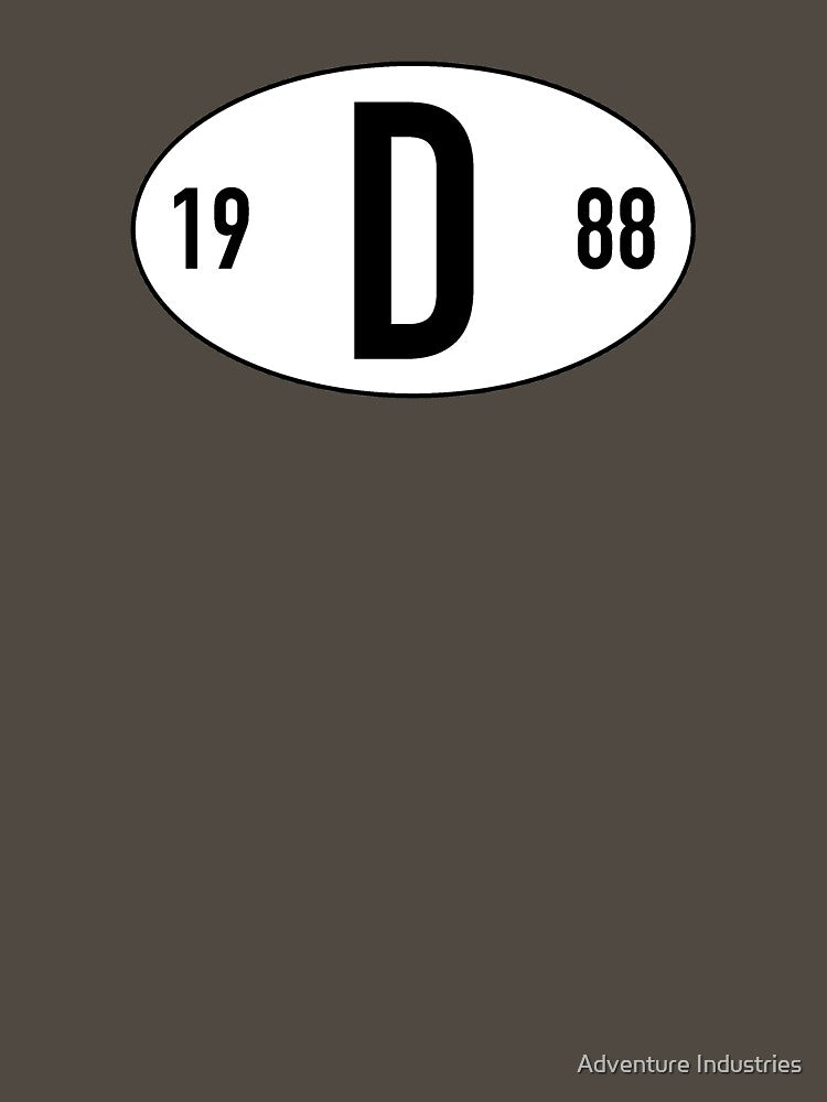 ORIGIN PLATE 1988 by Adventure Industries