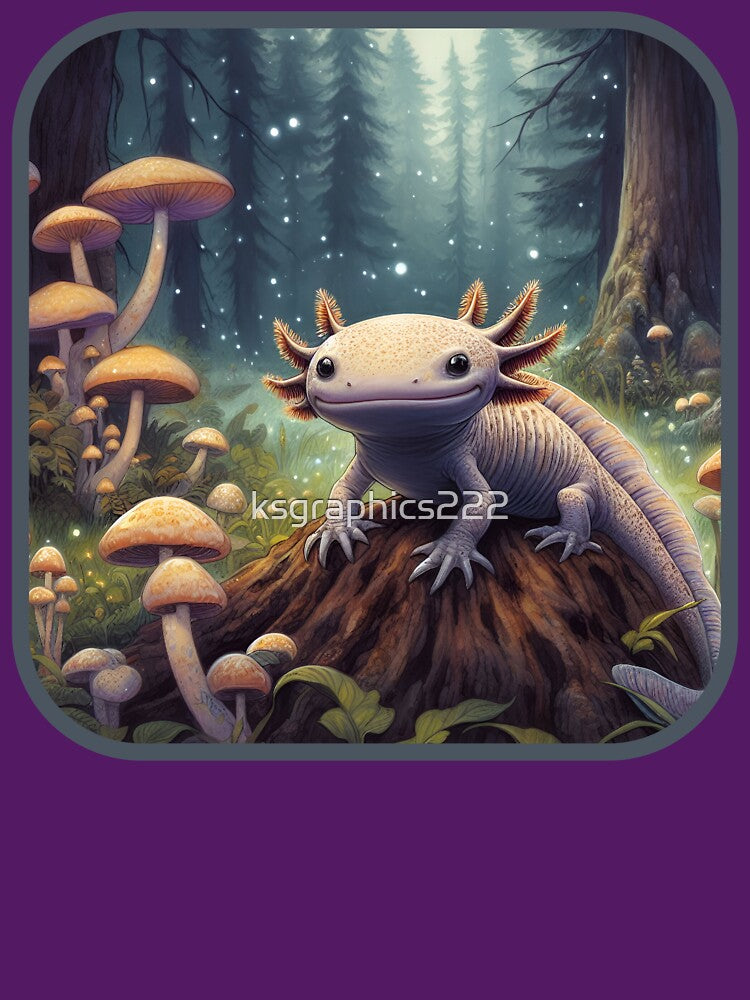 Axolotl Art #39 | Axolotl Lovers by ksgraphics222