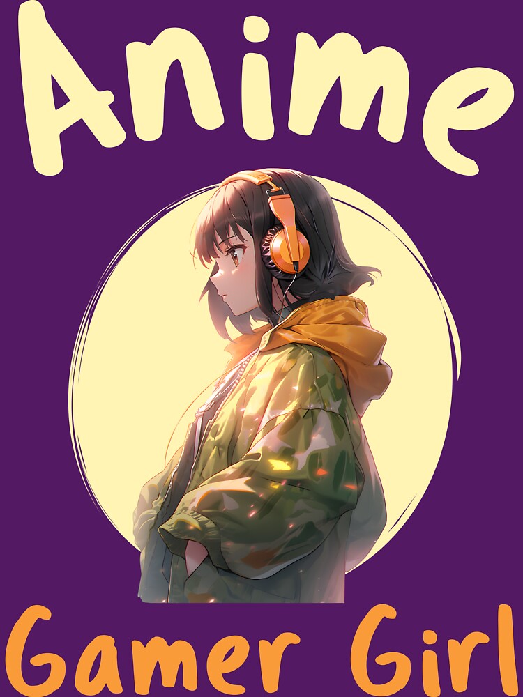 Anime Gamer Girl by SuperstyleTees