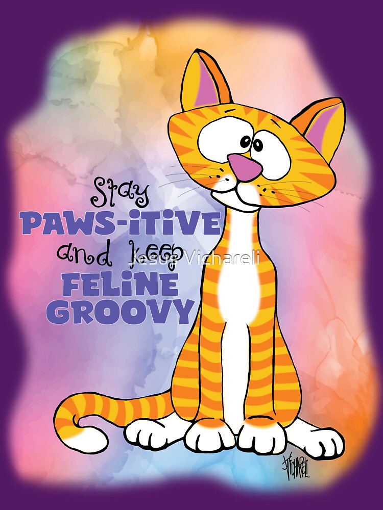 PAWSITIVE KITTY by Jesus Vichareli