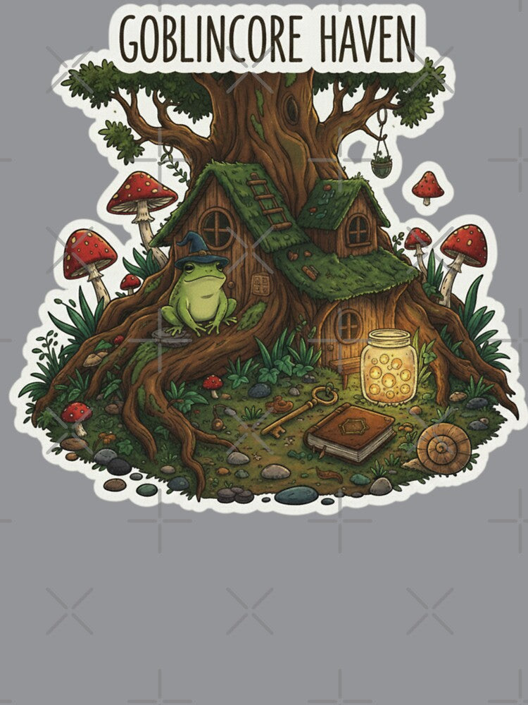 Goblincore Aesthetic Hoard: Mushrooms, Frogs & Forest Treasures Collection by MarElfArtelier