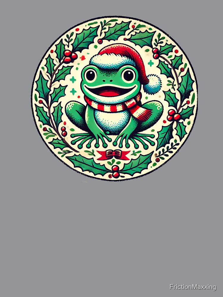 Christmas Froggy Holiday Cheer by FrictionMaxxing