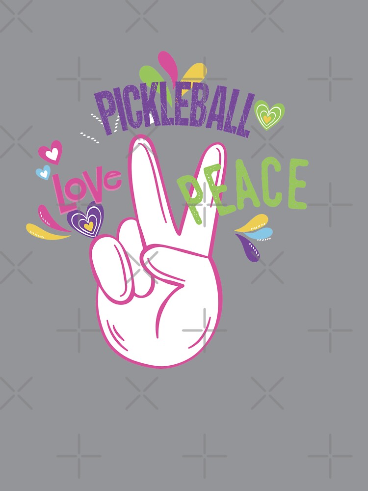 Peace love pickleball by ADAMYASS