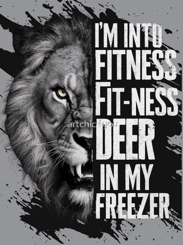Im Into Fitness Deer Freezer by artchic4you