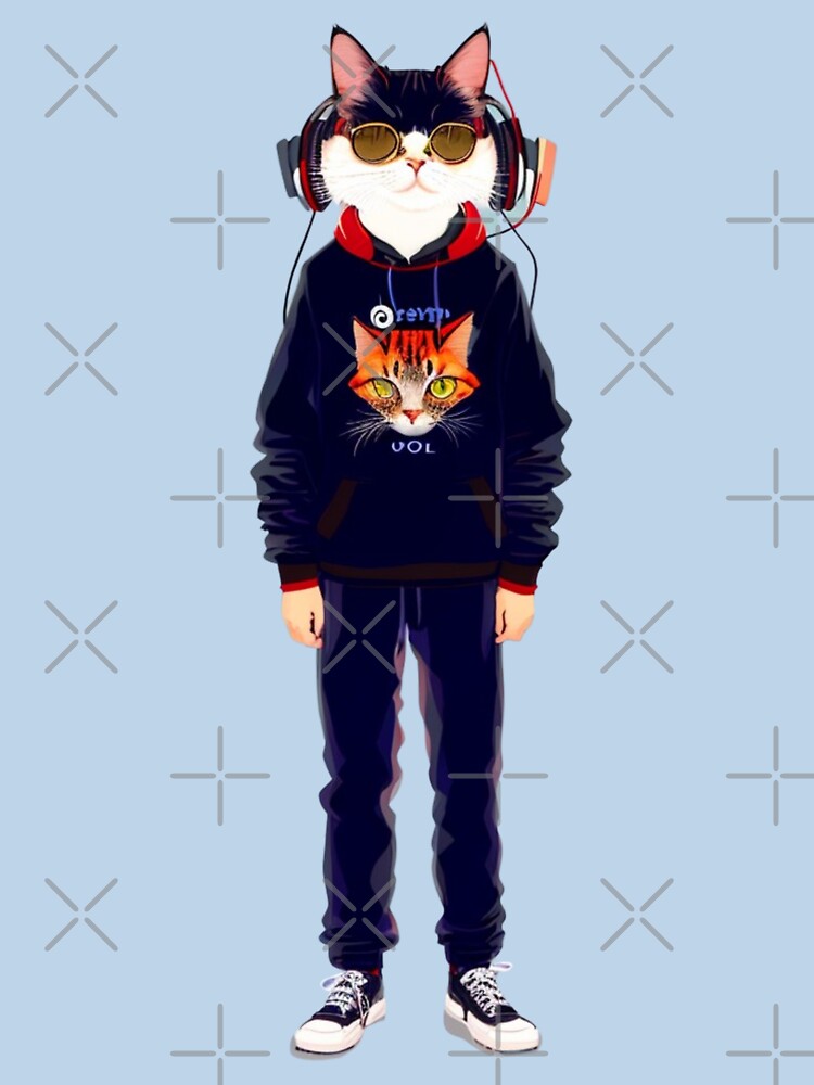 Hipster Cat V52 by HipsterAnimals