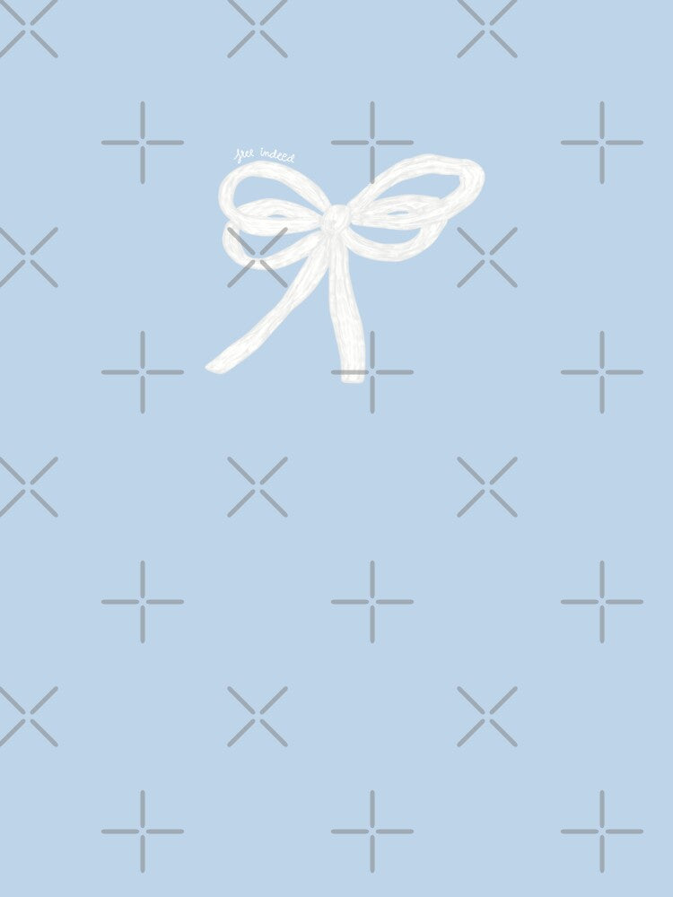 Aesthetic White Christian Bow by coastal collective