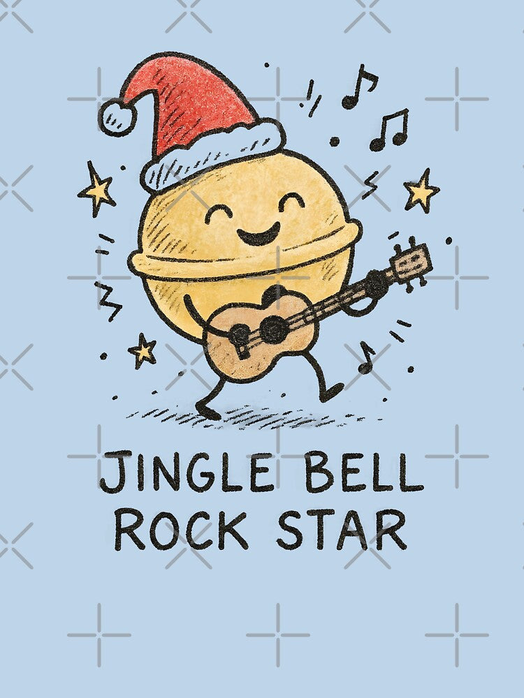 Jingle Bell Rock Star - Christmas Pun by gogopachinko