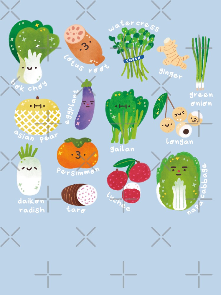 Asian Veggies by Figberrytea