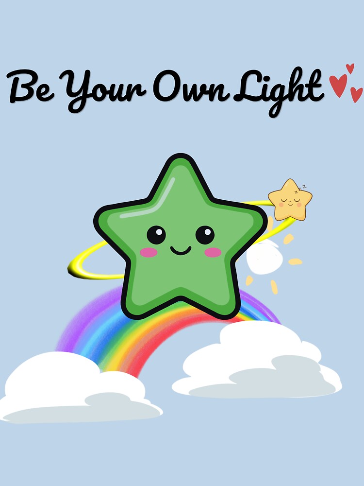 Cute Kawaii Star “Be Your Own Light” by VelPhoenix