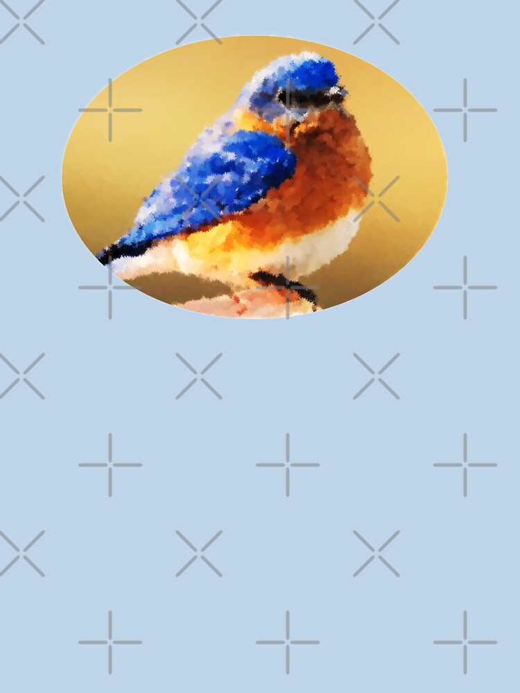 BLUEBIRD PORTRAIT by THE AMERICAN TEEVANGELIST