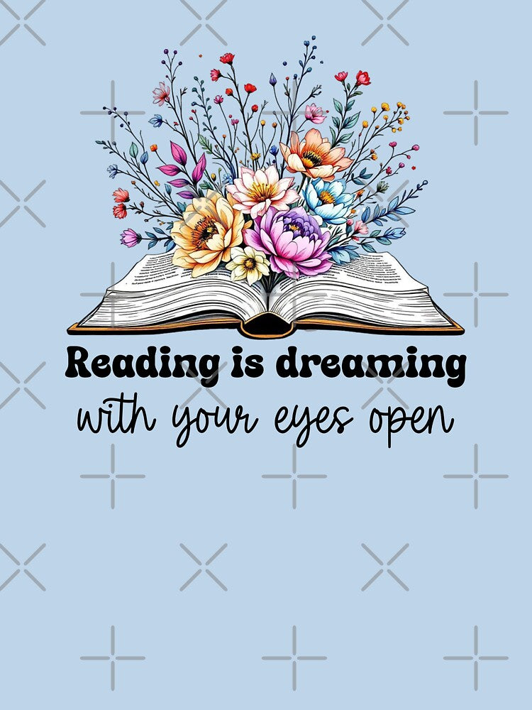 Reading is Dreaming - Book Lover Gift by MyCozyCorner24