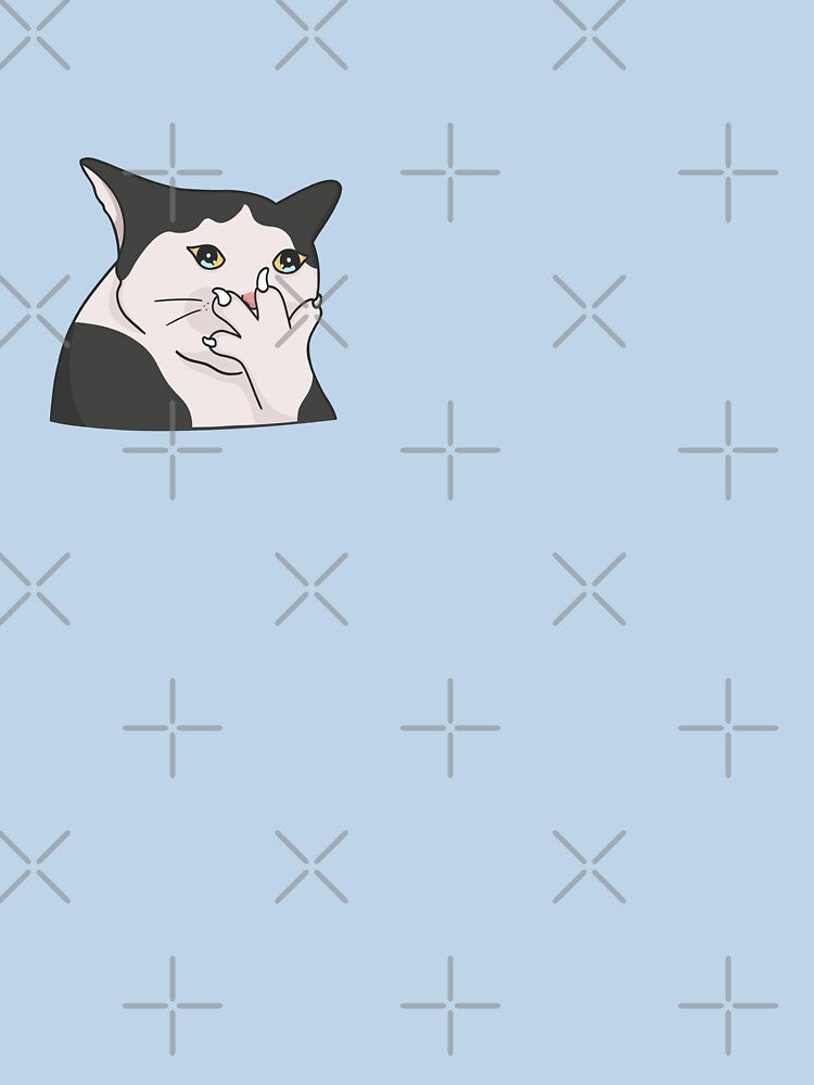 Crying cat meme, sad cat viral meme by Prime_Store