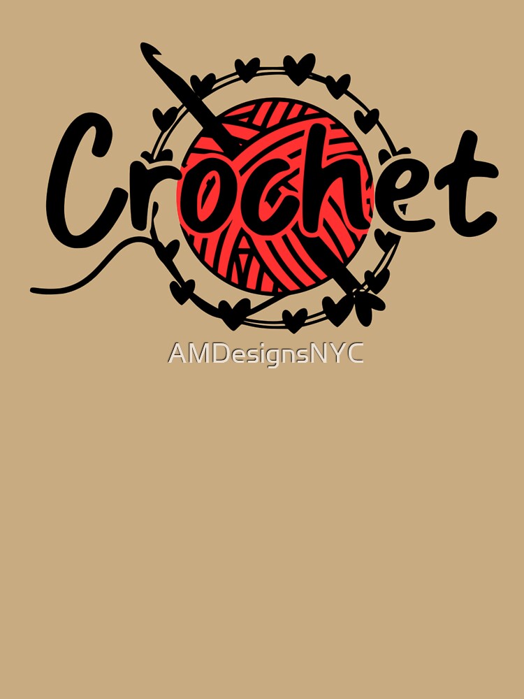 Crochet Yarn Ball by AMDesignsNYC