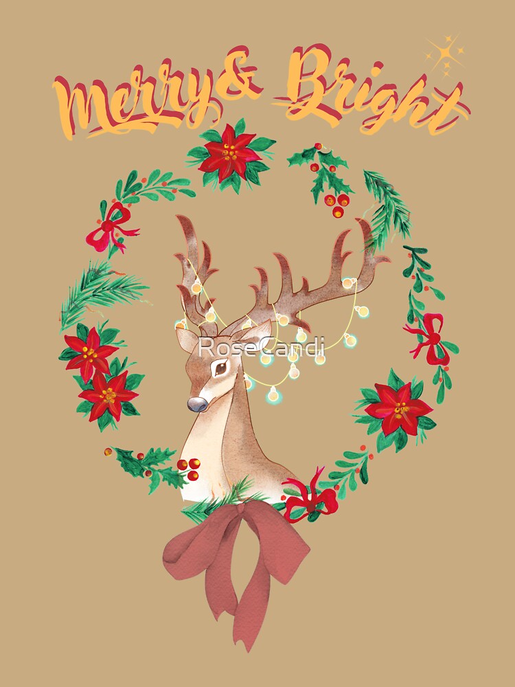 Merry and Bright (Gingerbread) by RoseCandi