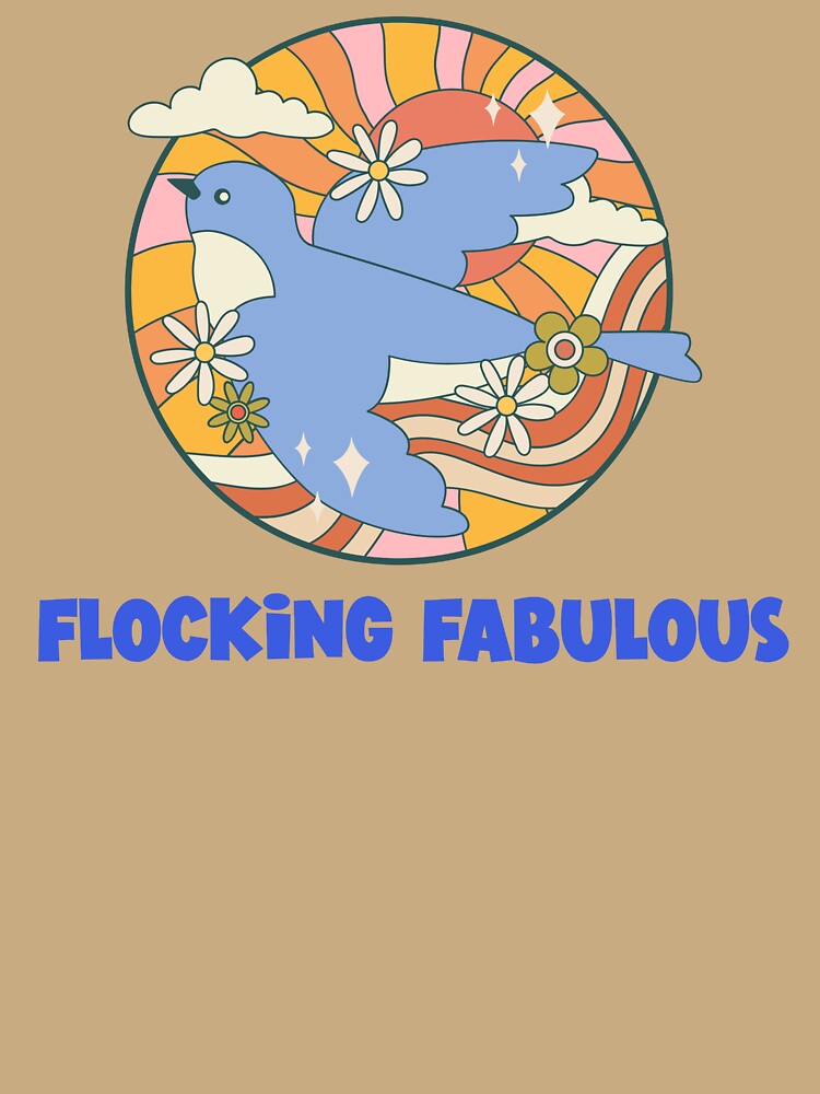 Flocking Fabulous funny Bird Watching Women by Jane Pierce Art