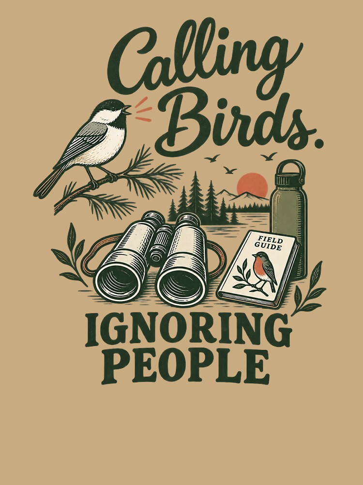 Calling Birds Ignoring People by CampAndCoast