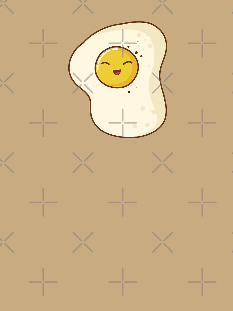 Kawaii Fried Eggs Pattern by space-kitten