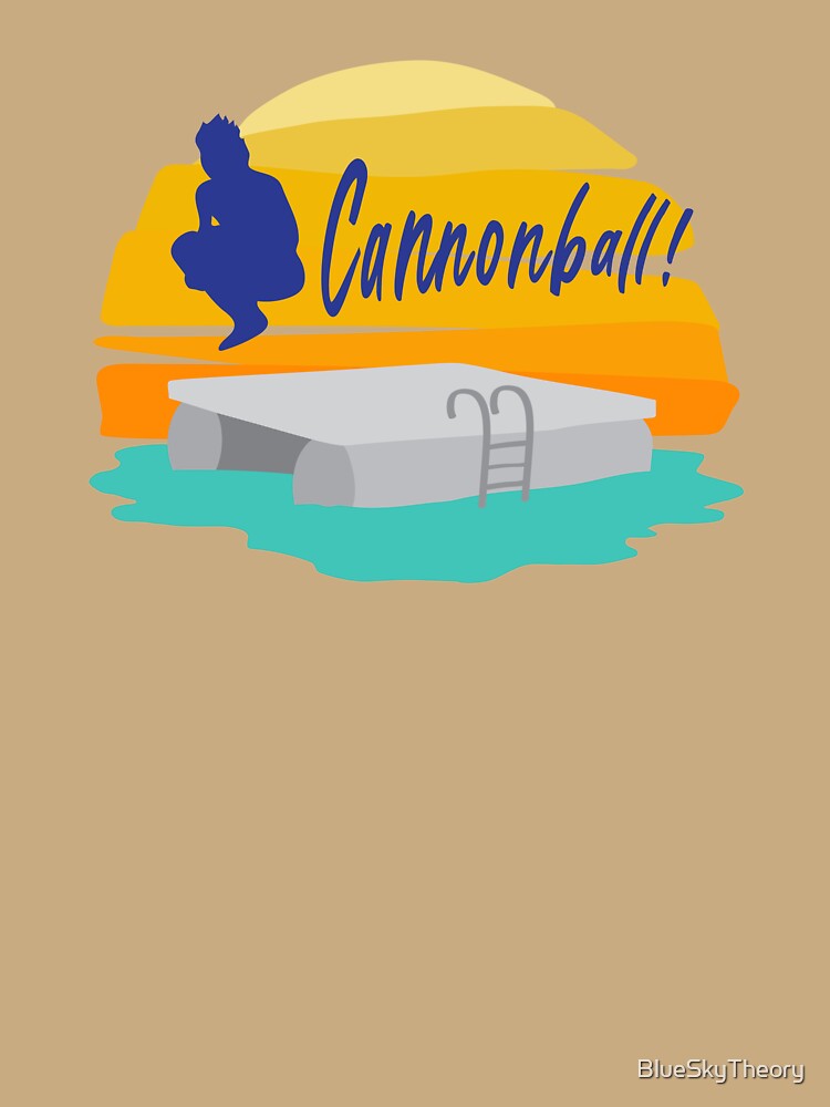 Cannonball Dive Summer Lake Swimming by BlueSkyTheory