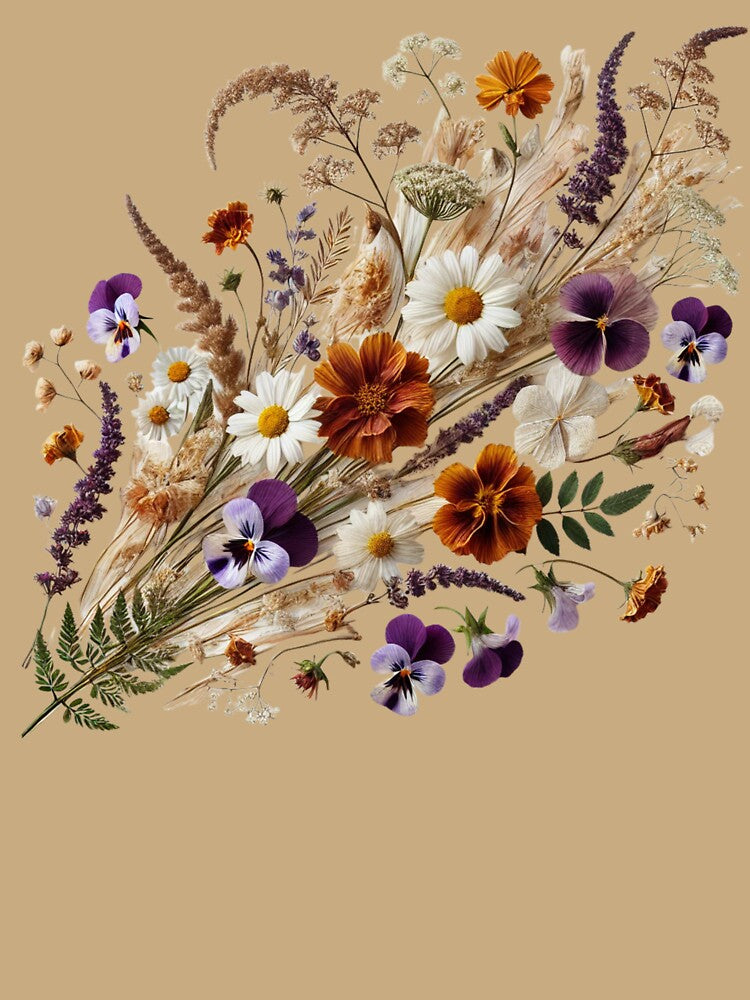 Pressed Blooms, Pressed Dried Flowers by JohnnyP-Store