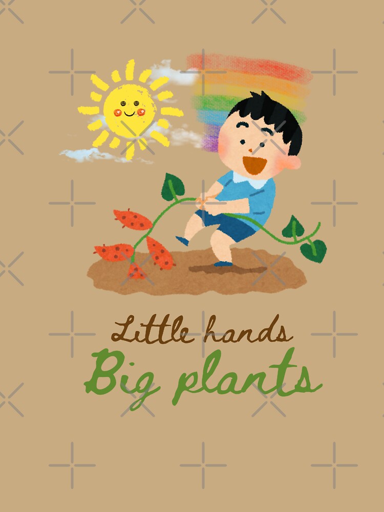 Little Hands Big Plants Kids Gardening by Patternrealm