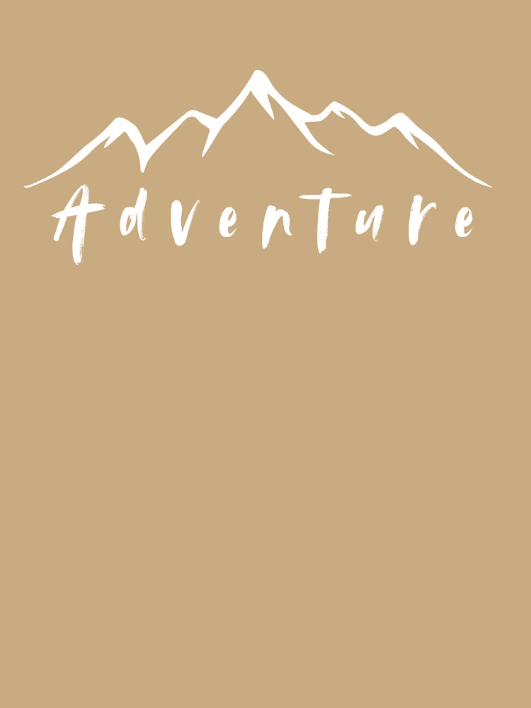 Adventure Mountain Hiking Nature Lover T-Shirt by wecrea
