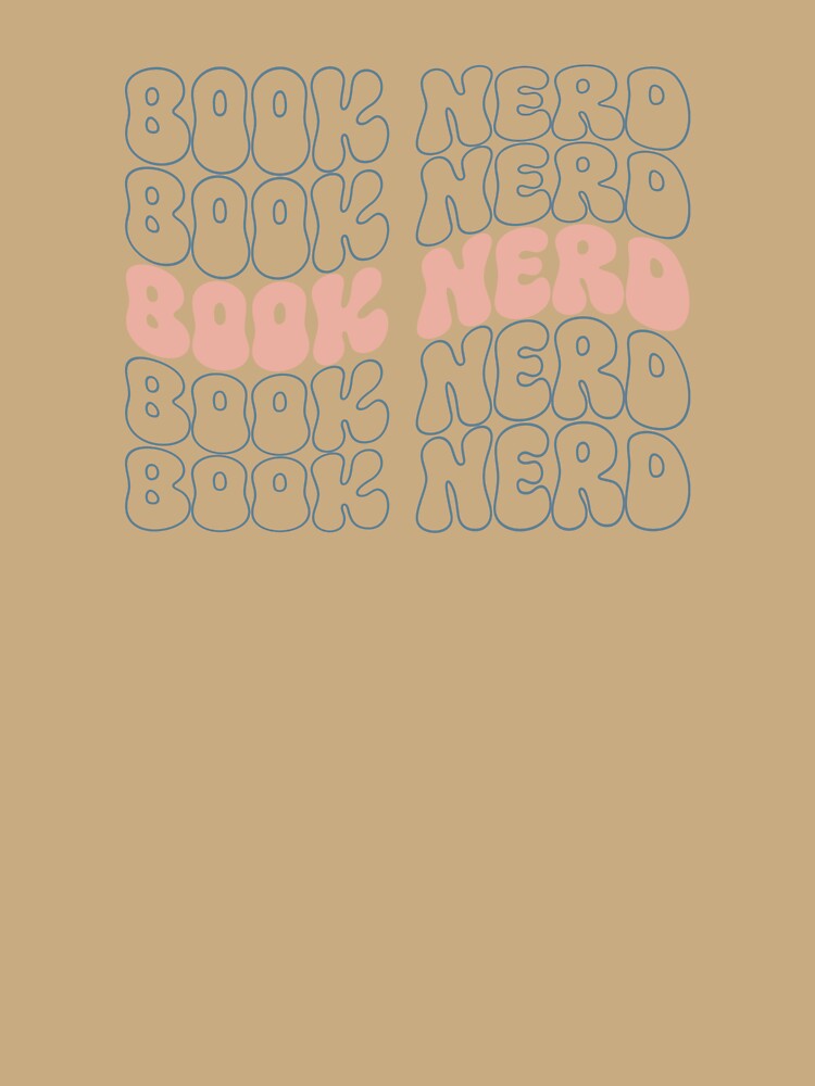 Book Nerd Groovy Librarian Teacher Book Lover by ArtMeetsPizza