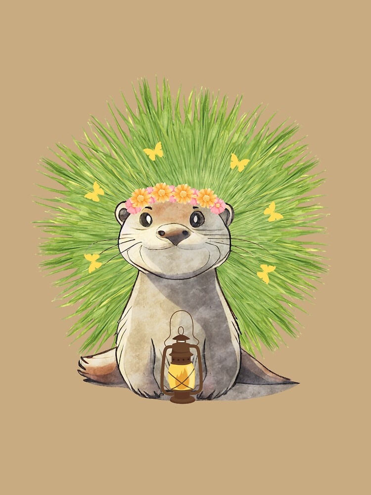 Cute Spring Otter by Nadith70