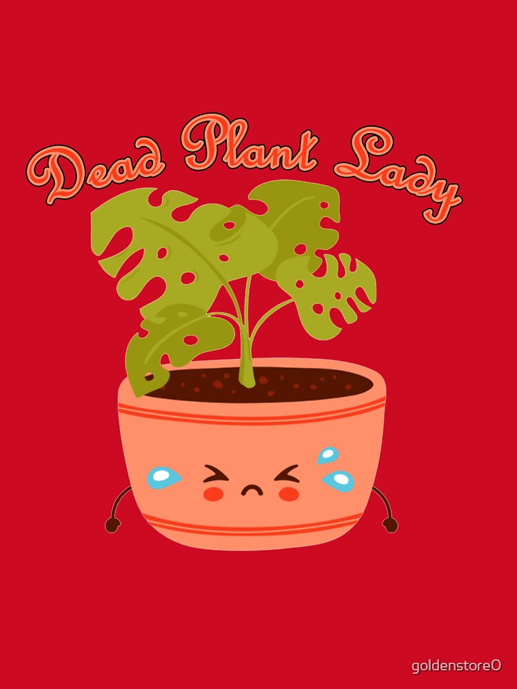 Dead Plant Lady Sticker/Funny Plant Lady Sticker for Waterbottle/Funny Quote Sticker/Funny Sticker for Friends/Crazy Plant Lady Friend Gift by goldenstore0