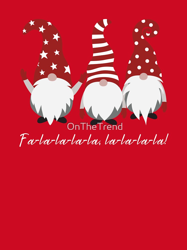 Christmas Funny Gnomes by OnTheTrend