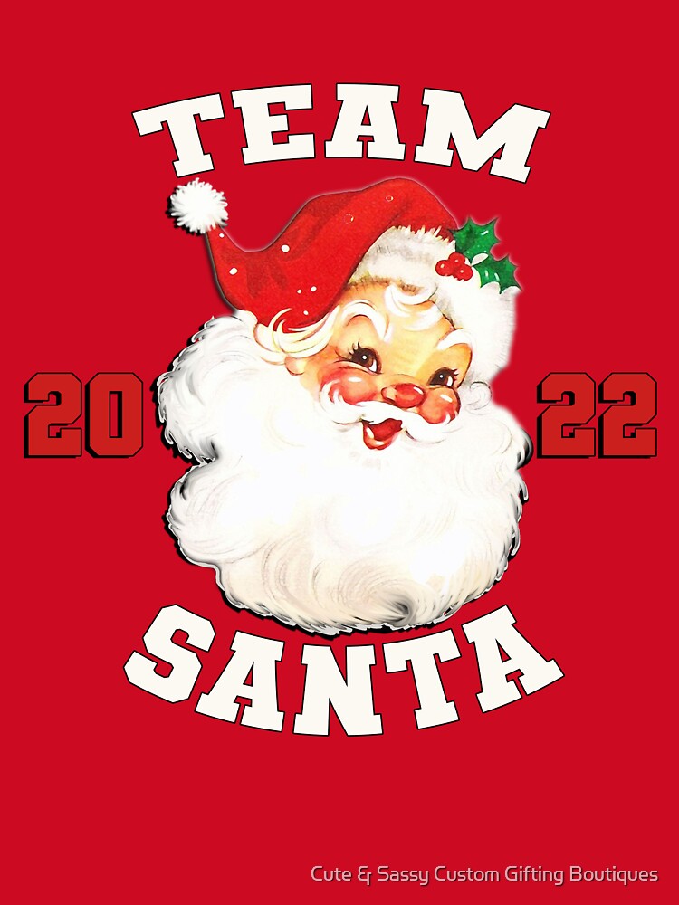 Christmas Is Approaching Xmas 2022 Vintage Santa by Cute & Sassy Custom Gifting Boutiques