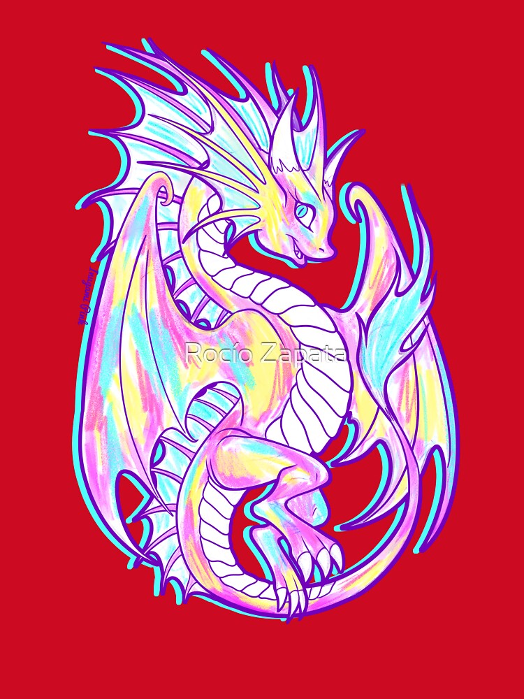 Pastel Pink Dragon Inugami 2025 by Inugami Pink