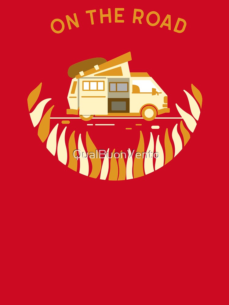 On The Road Van Life Yellow by QualBuonVento