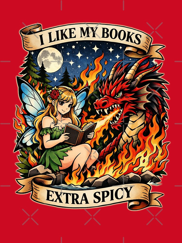 Extra Spicy Book Club by StaticW0lf Design