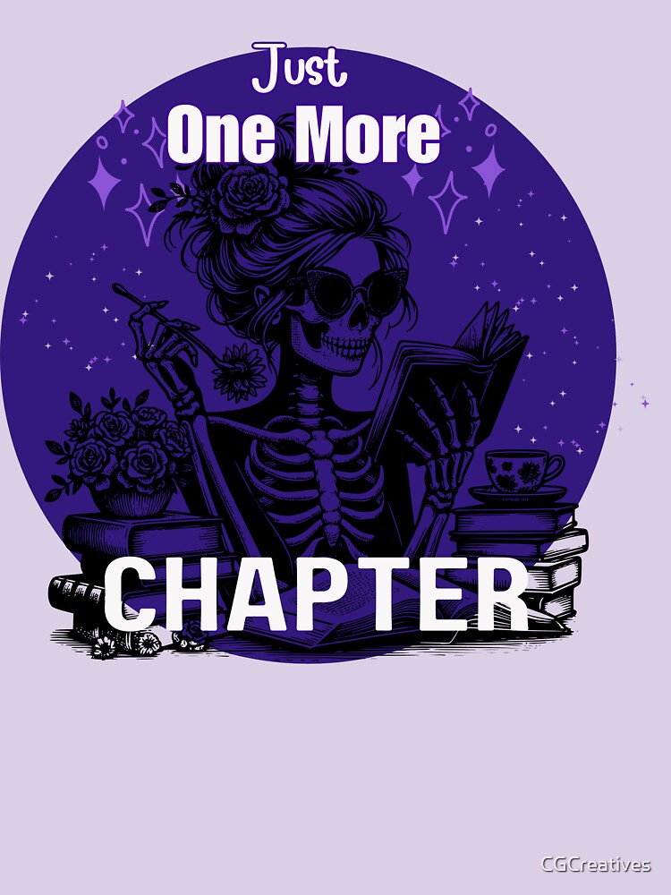Just One More Chapter Skeleton by CGCreatives