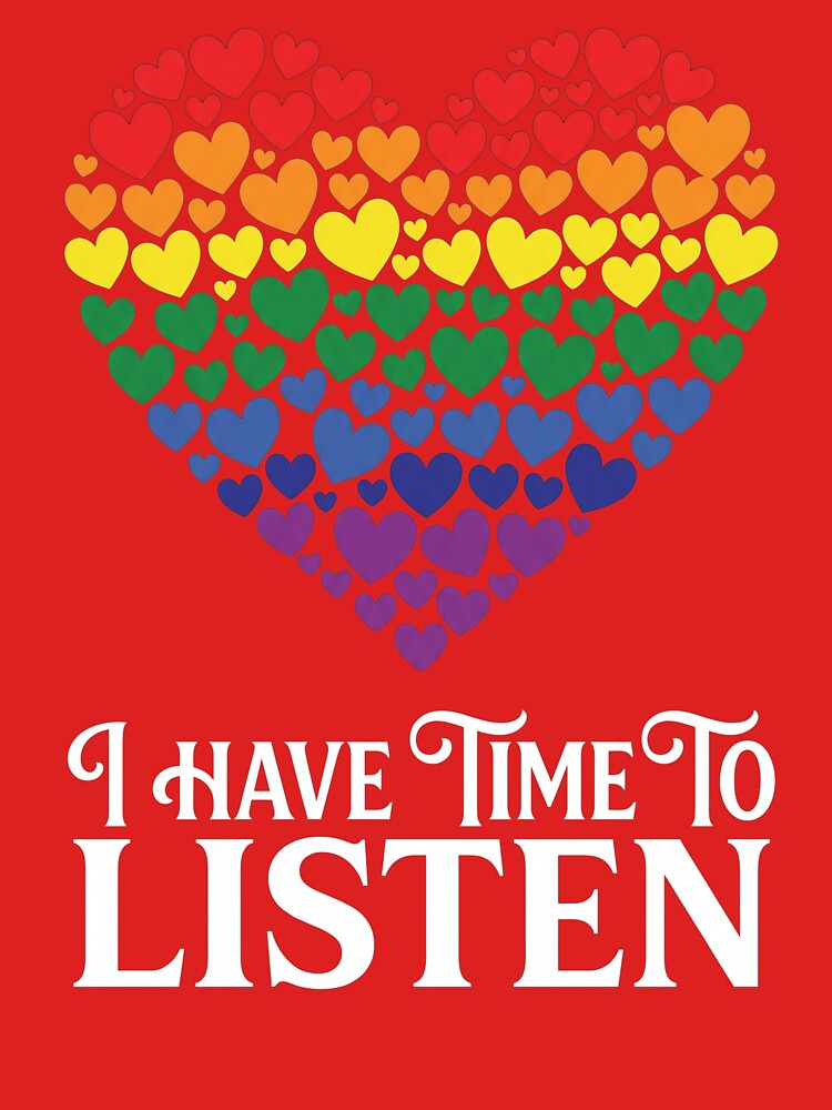 I Have Time to Listen Mental Health Awareness Matters by TeNovaStudio ⭐⭐⭐⭐⭐