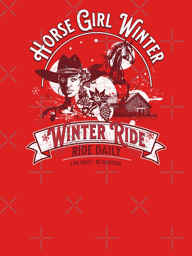 Winter Horse Cowgirl by LeosCloset