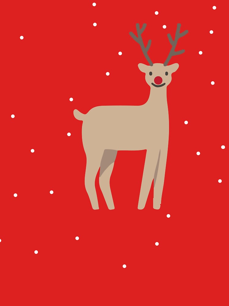 Jingle Glow Reindeer by PrintsByAnnJ