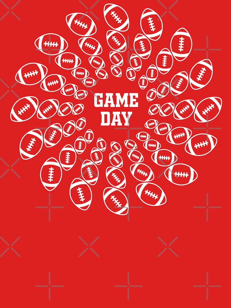 Mandala Game Day American Football by S Cube Design