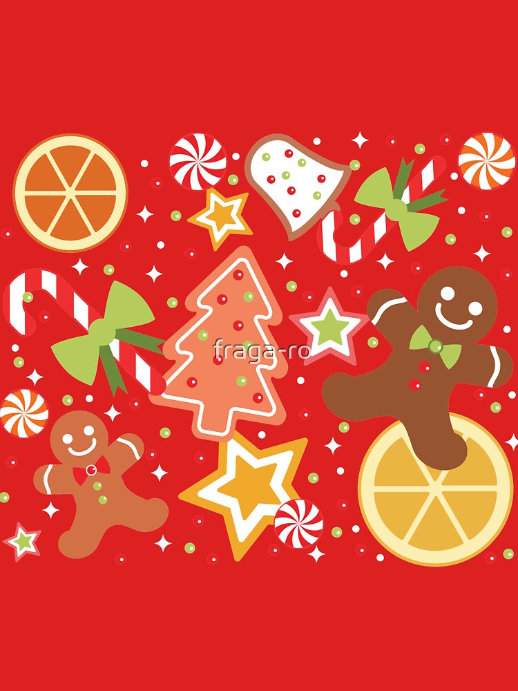 Sweet cookies pattern for sweet holidays - Christmas and New Year by fraga-ro