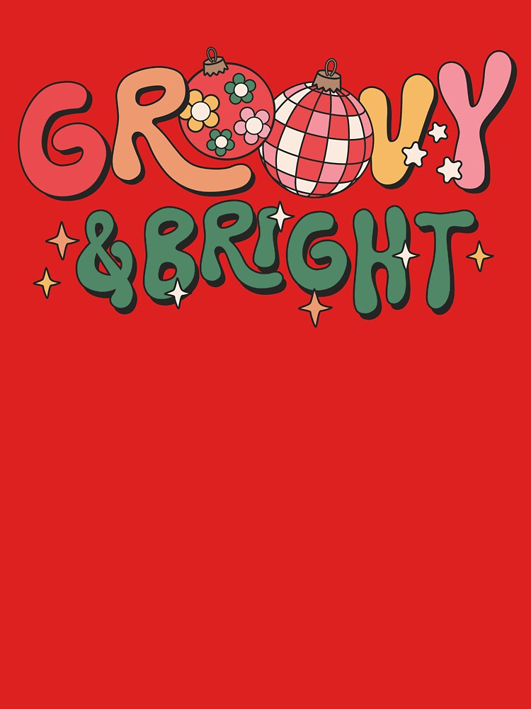 Groovy & Bright Retro Disco Ball Ornament by ArtMeetsPizza