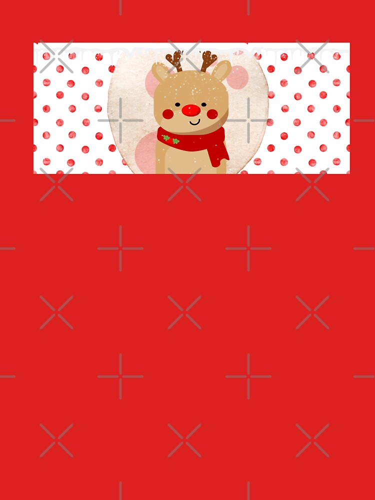 Cute reindeer winter Christmas magic design by TrusteeDesign