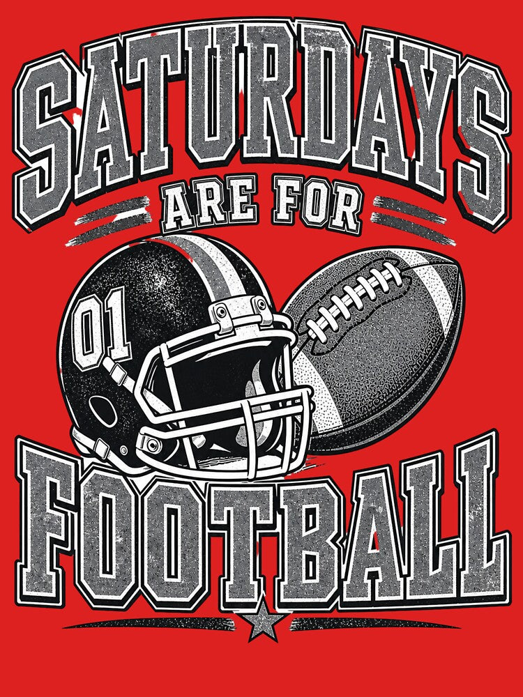 Saturdays are for football by vturnertees1517