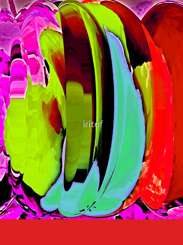 Hot Pink & Hot Red by Iritof by iritof