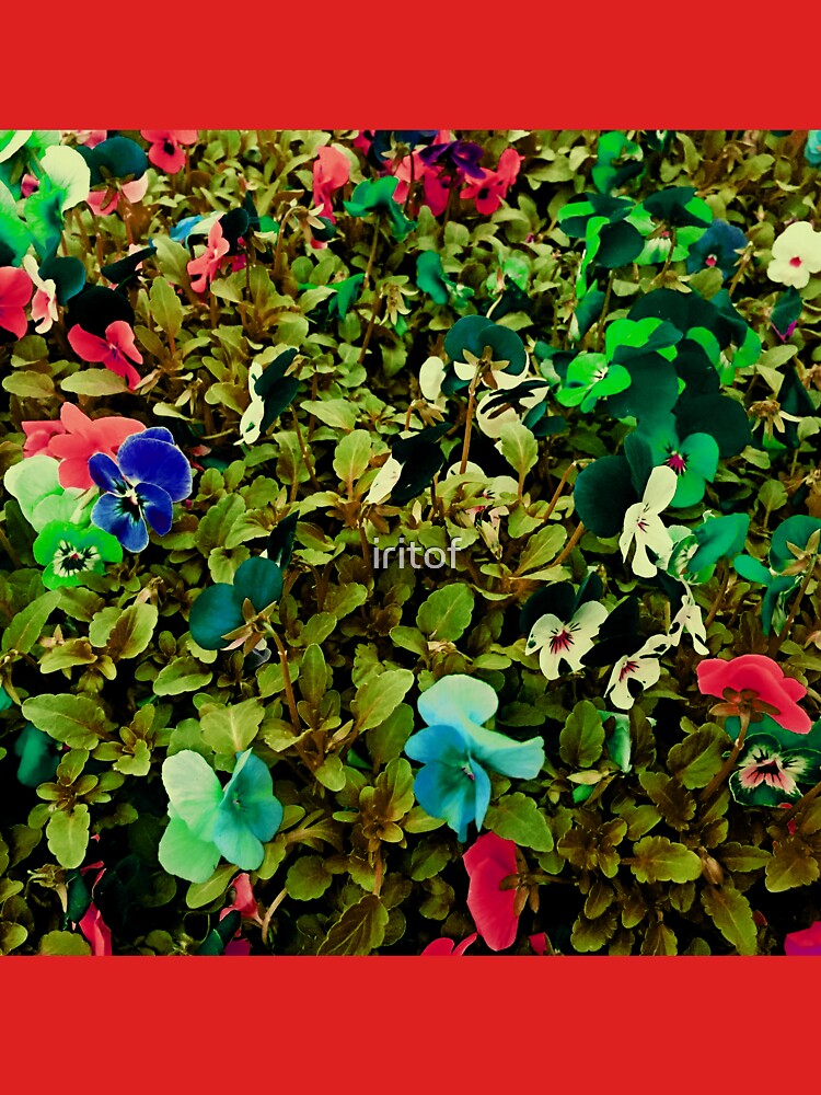 Green Olive shades flowers by Iritof by iritof