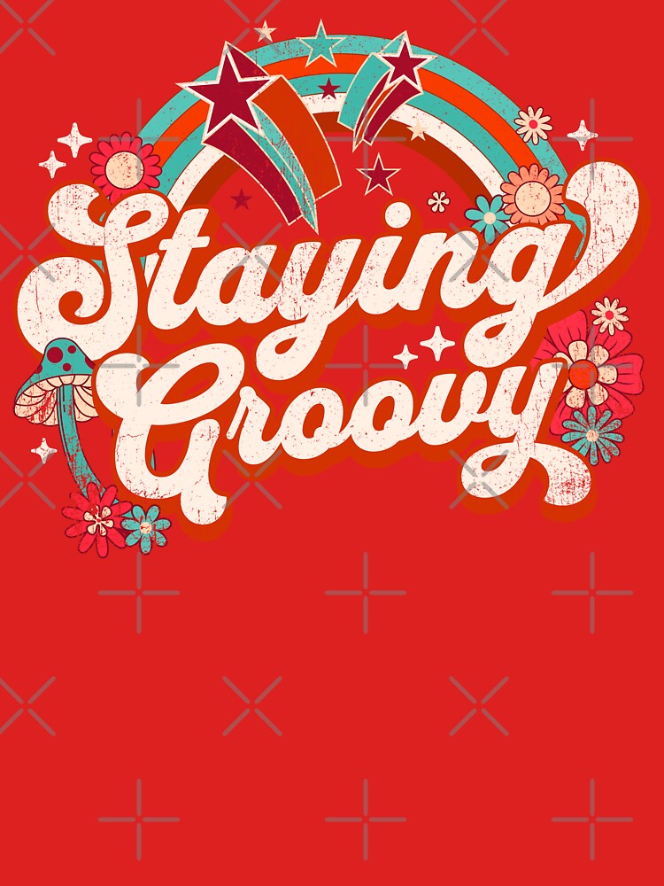 Staying Groovy 70s Disco Retro Style by DetourShirts