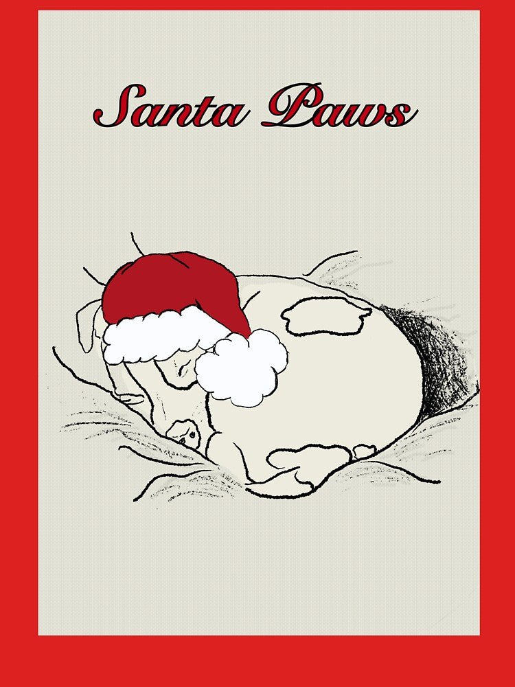 Santa Paws by Mumsart
