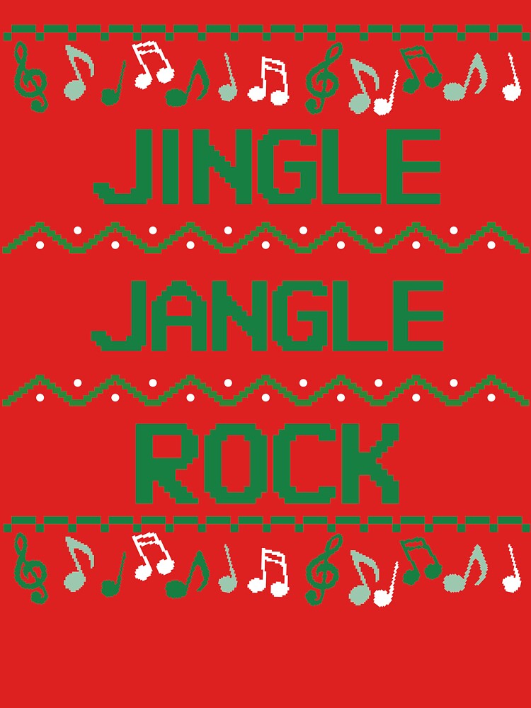 Jingle Jangle Rock Christmas Vibes Ugly Xmas by jacks-tees
