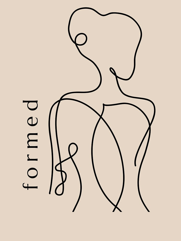 Formed – Fine Line Art Woman by Elevate-U